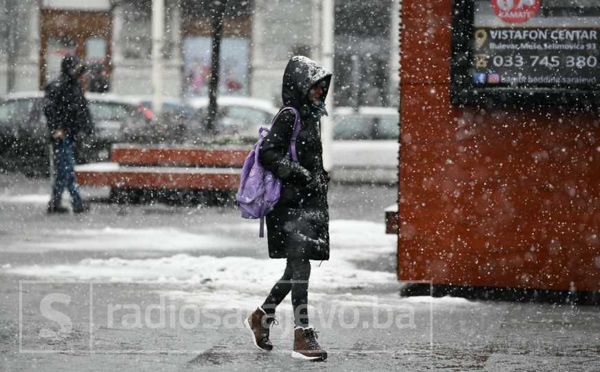 Objavljena prognoza do 23. januara: Pred nama oluja, bura, kiša, snijeg - evo u kojim dijelovima BiH